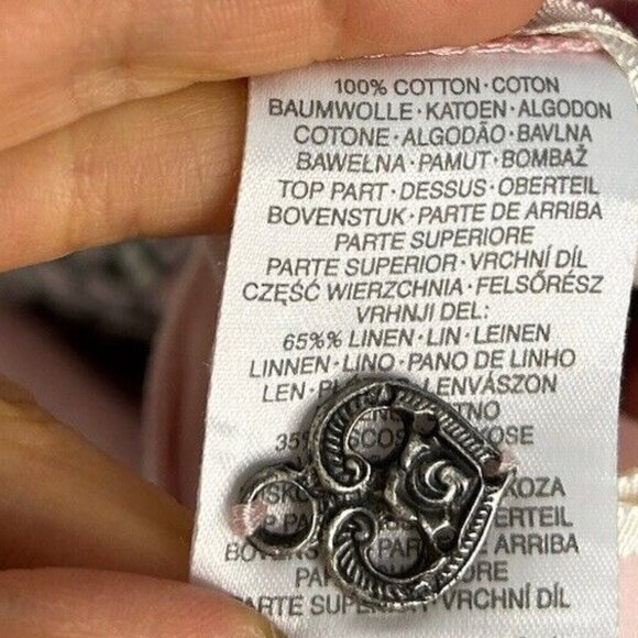 Chic Pink and Black Lace-Up Midi Dress - Picture 14 of 15